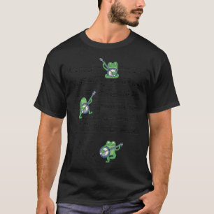 Camiseta Sapo banjo Sapo Música sapo amante sapo tocando ba