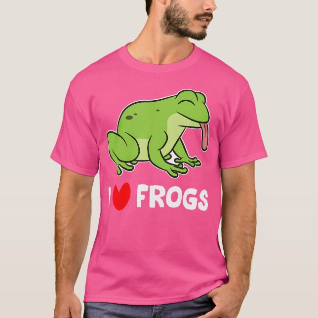 Camiseta Sapo Bonito Lover I Ama Sapos (Frente)