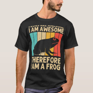 Camiseta Sapo Bonito Para Homens Sapo De Tadpole Animal
