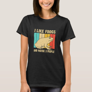 Camiseta Sapo Bonito Para Homens Sapos Animais Anfíbios Mul