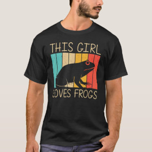 Camiseta Sapo Bonito Para Raparigas Sapo De De Tadpole Ani