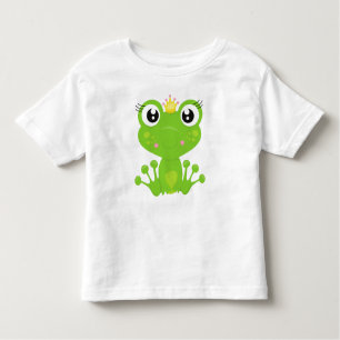 Camiseta Sapo Bonito, Sapo Verde, Princesa Sapo, Coroa
