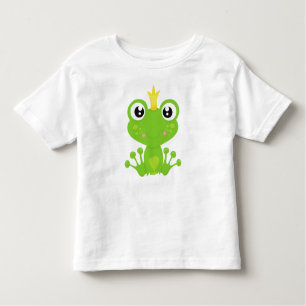Camiseta Sapo Bonito, Sapo Verde, Príncipe Sapo, Coroa