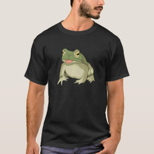 Camiseta Sapo bonito Sentado Anfíbio para Crianças Sapo Ver