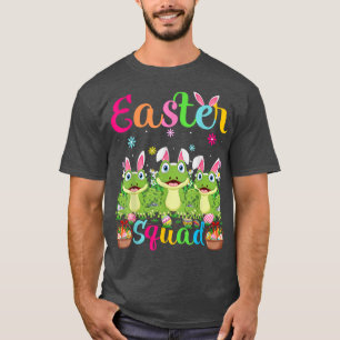 Camiseta Sapo Coelho Ouvido Engraçado Páscoa Quadrado Sapo 