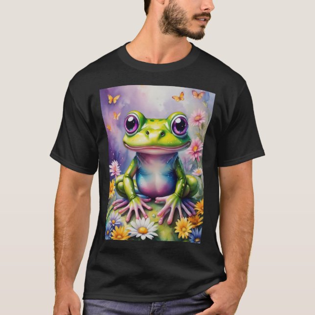 Camiseta Sapo com a arte digital mais flexível (Frente)