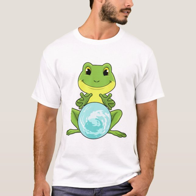 Camiseta Sapo com a bola Crystal (Frente)