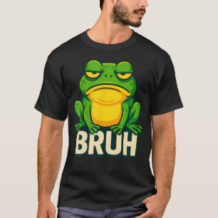 Camiseta Sapo Com Atitude - Bruh Meme