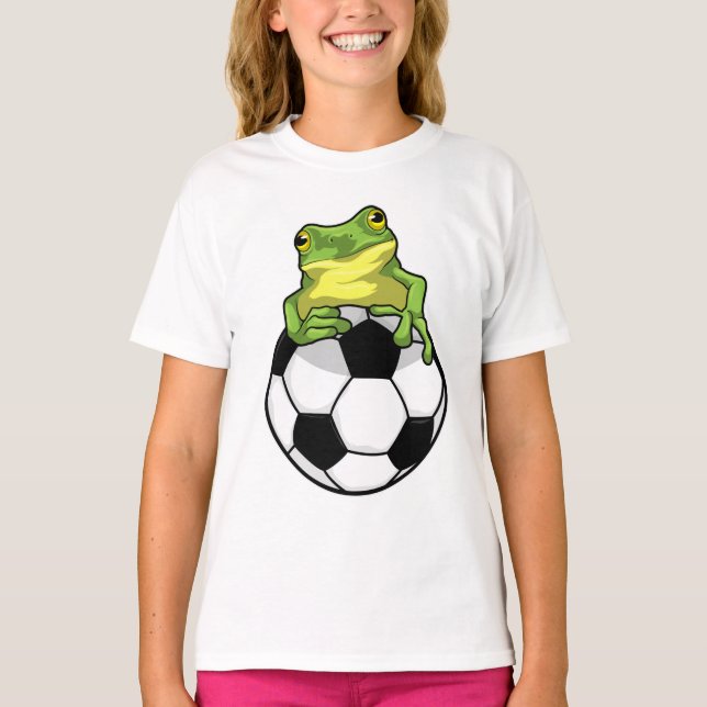 Camiseta Sapo com bola de futebol (Frente)