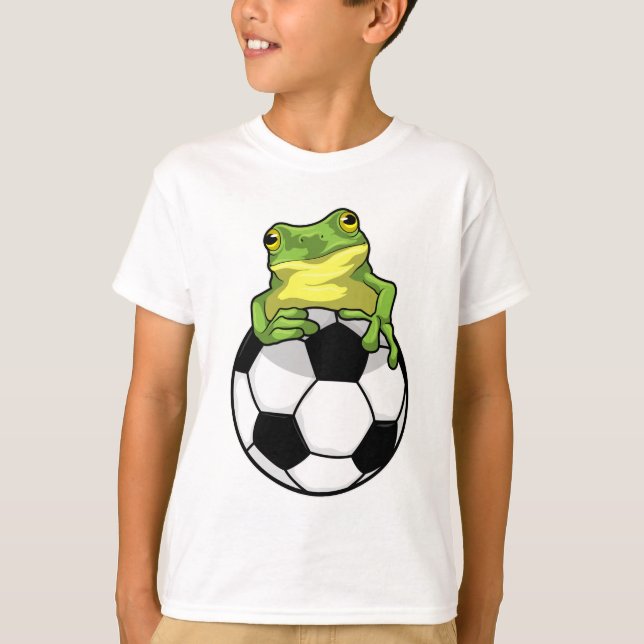 Camiseta Sapo com bola de futebol (Frente)