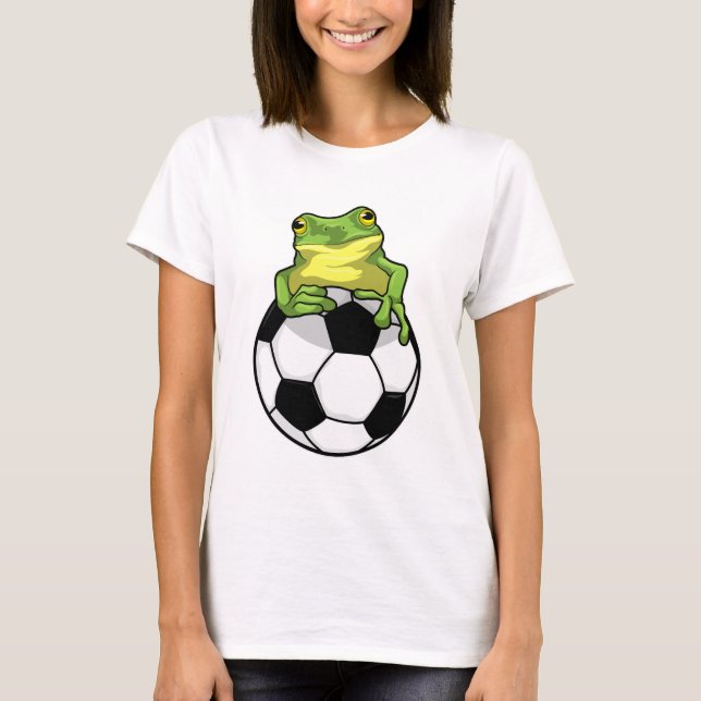 Camiseta Sapo com bola de futebol (Frente)