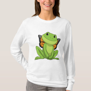 Camiseta Sapo com borboleta