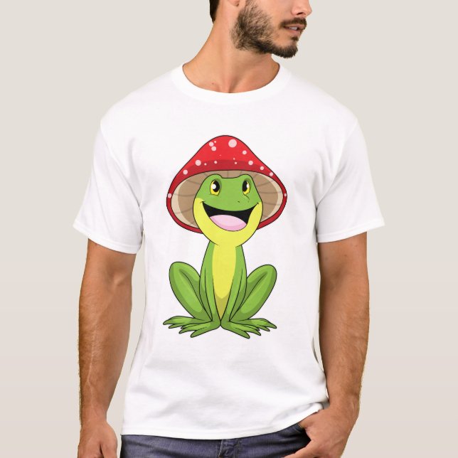 Camiseta Sapo com Cogumelo (Frente)