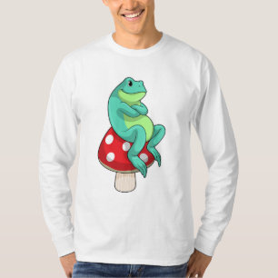 Camiseta Sapo com Cogumelo