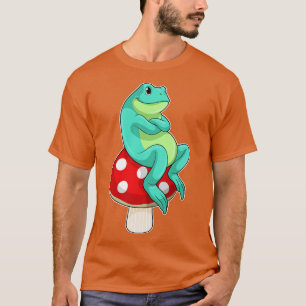 Camiseta Sapo com Cogumelo
