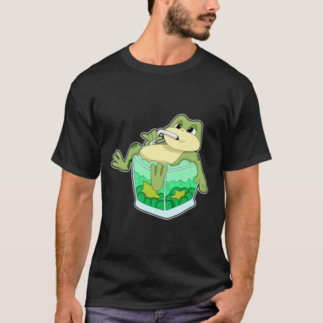 Camiseta Sapo com copo de suco (Frente)