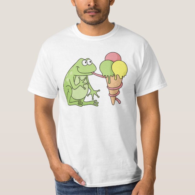 Camiseta Sapo com Icecream (Frente)