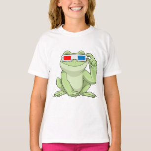 Camiseta Sapo com óculos