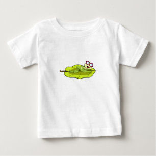 Camiseta Sapo com óculos de sol