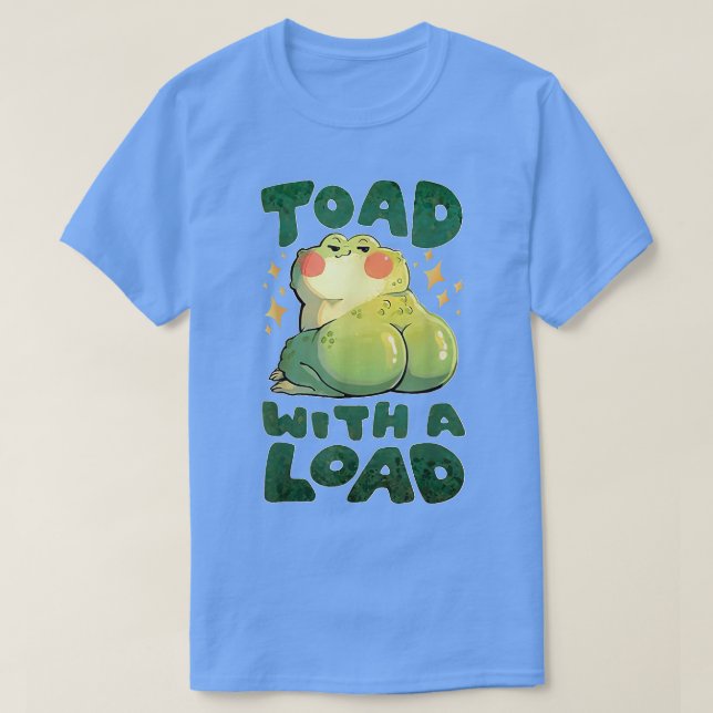 Camiseta Sapo Com Uma Memória De Sapo Engraçado Engraçado D (Frente do Design)