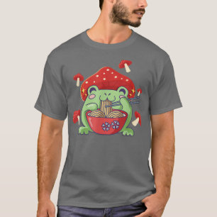 Camiseta Sapo Comendo Ramen Anima Noodles Japonês Sapo