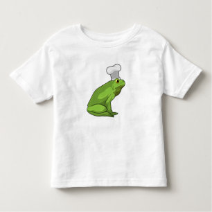 Camiseta Sapo como cozinhar com chapéu de chef