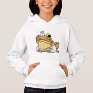 Camiseta Sapo como Doutor com casaco de Doutor