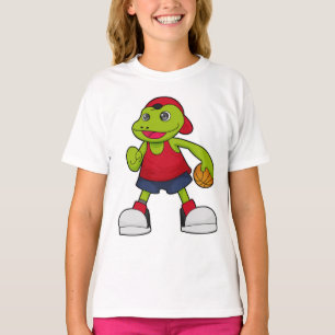 Camiseta Sapo como jogador de basquetebol