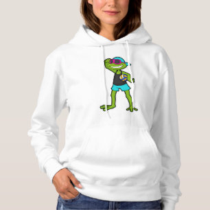 Camiseta Sapo como jogador de voleibol
