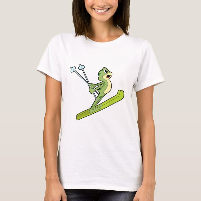 Camiseta Sapo como jumper Ski com Ski.PNG (Frente)