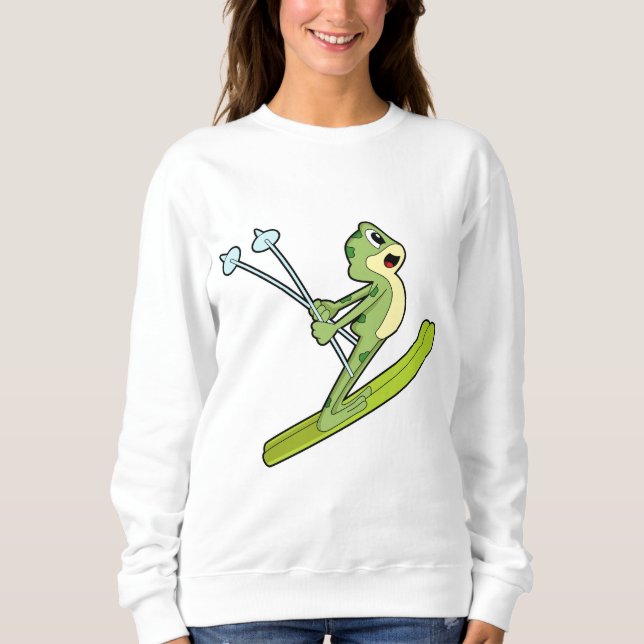 Camiseta Sapo como jumper Ski com Ski.PNG (Frente)