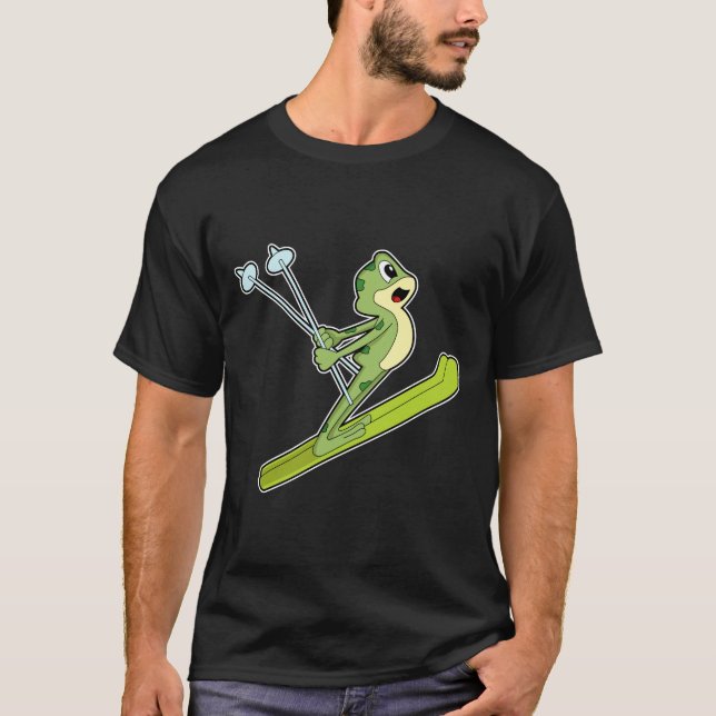 Camiseta Sapo como jumper Ski com Ski.PNG (Frente)