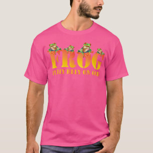 Camiseta Sapo Confie Totalmente em Deus