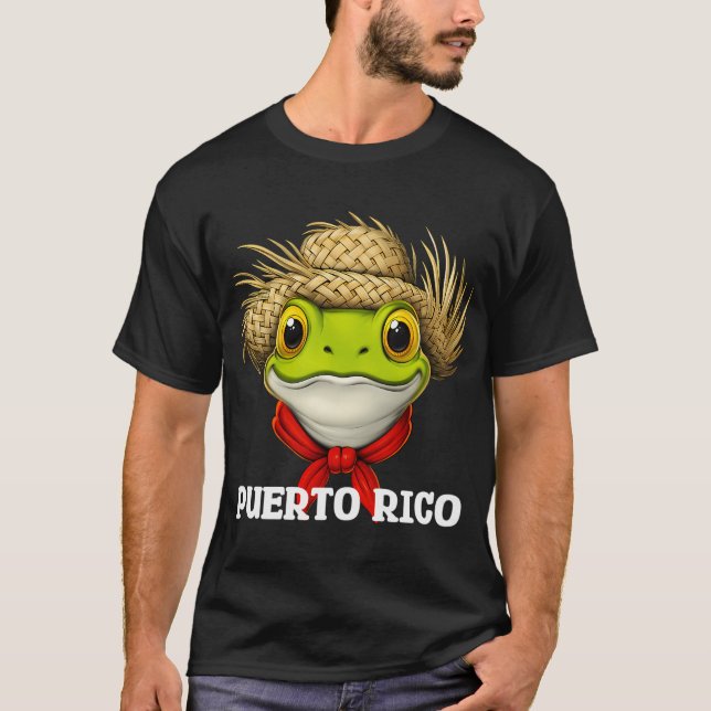 Camiseta Sapo Coqui de Porto Rico (Frente)