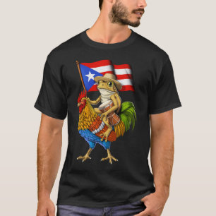 Camiseta Sapo coqui porto-riquenho