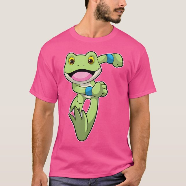 Camiseta Sapo Correndo Aptidão do Corredor (Frente)
