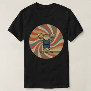 Camiseta Sapo da Comédia & Tragédia - Máscaras de Teatro Re