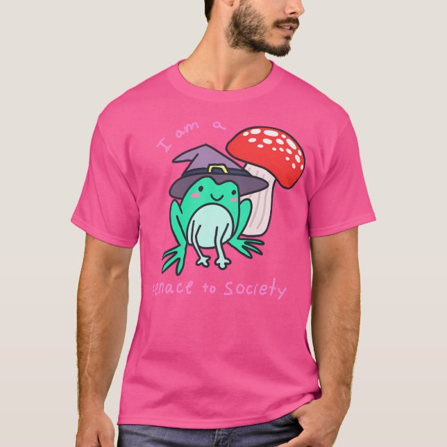 Camiseta Sapo Da Menace Para A Sociedade (Frente)