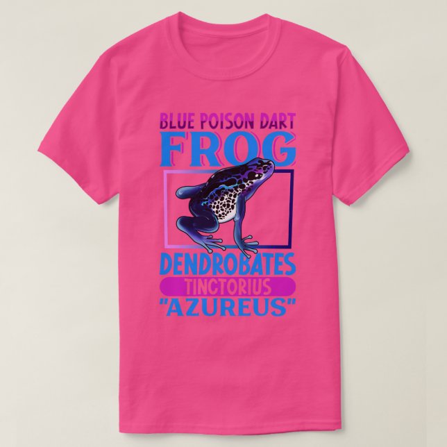 Camiseta Sapo Dart Azul (Frente do Design)
