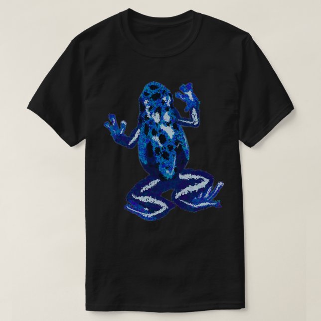 Camiseta Sapo Dart Azul (Frente do Design)