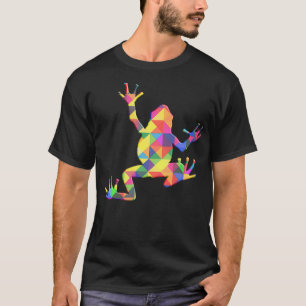 Camiseta Sapo de árvore colorido
