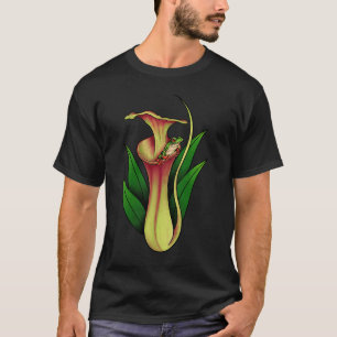 Camiseta Sapo de Árvore Vermelha Anfíbio Amor Planta Tropic