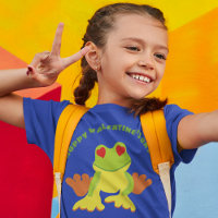 Sapo de Árvore Vermelha Dia de os namorados Hoppy