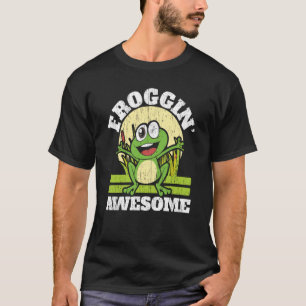Camiseta Sapo De Árvore Vermelha Incrível, Froggin, Anfíbio