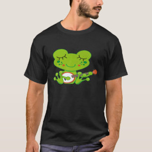 Camiseta Sapo De Brincadeira De Banjo Para Jogadores De Ban