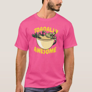 Camiseta Sapo De Café Fantástico Lily Pads