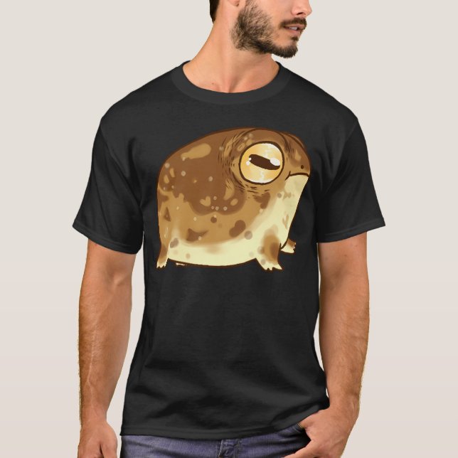Camiseta Sapo de chuva no deserto (Frente)
