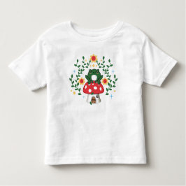 Camiseta Sapo de Cottagecore Aestético Kawaii no Algodão do