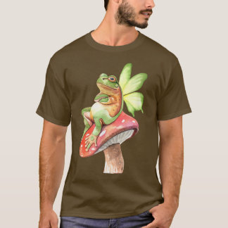 Camiseta Sapo De Cottagecore, Sapo De Fada De Corte Aestéti