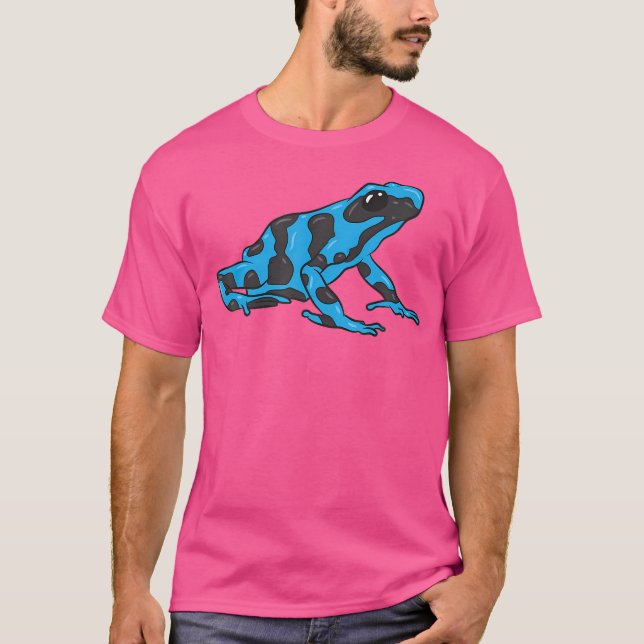 Camiseta Sapo de Dart  Selva Exótica Animal Dendrob (Frente)